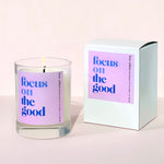 Focus on the Good Candle